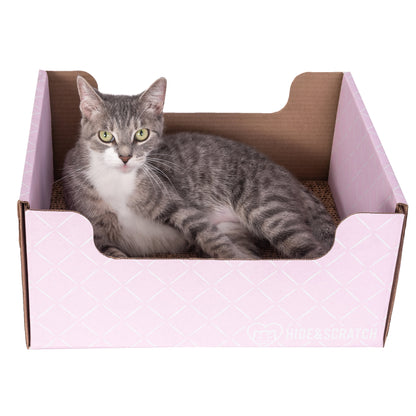 Hide & Scratch Extra-Large Cat Scratcher Box