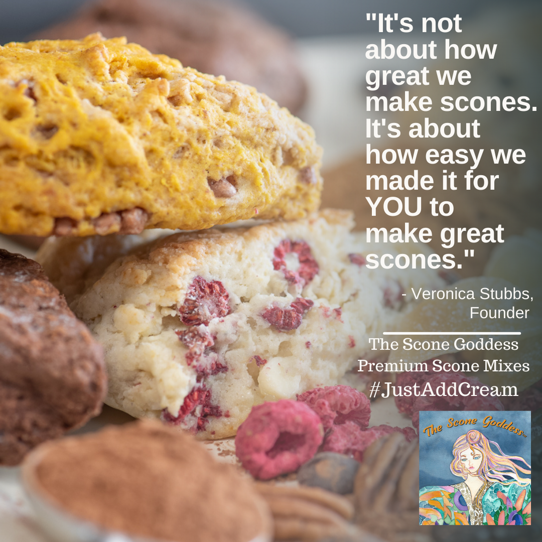 The Scone Goddess Raspberry and Cream Scone Mix